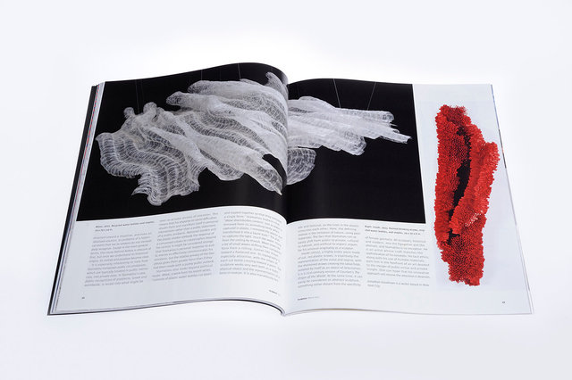 Sculpture magazine, fifth_sixth page