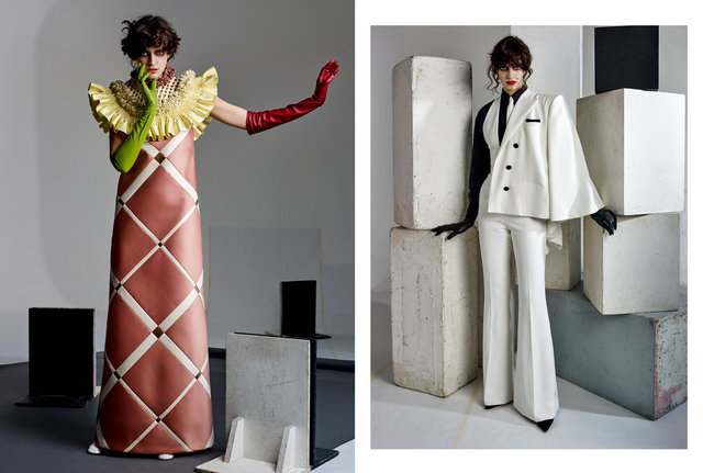Harpers Bazaar NL Spring 2018 Couture story