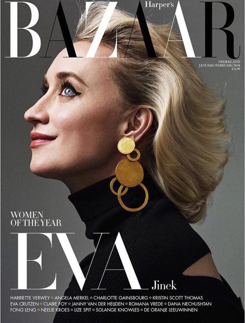 Eva Jinek for Harpers Bazaar NL 2017