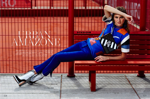 URBAN AMAZONE for ELLE NL oct issue 2016