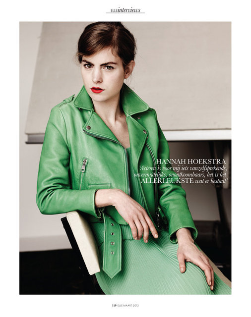 Hannah Hoekstra for ELLE NL