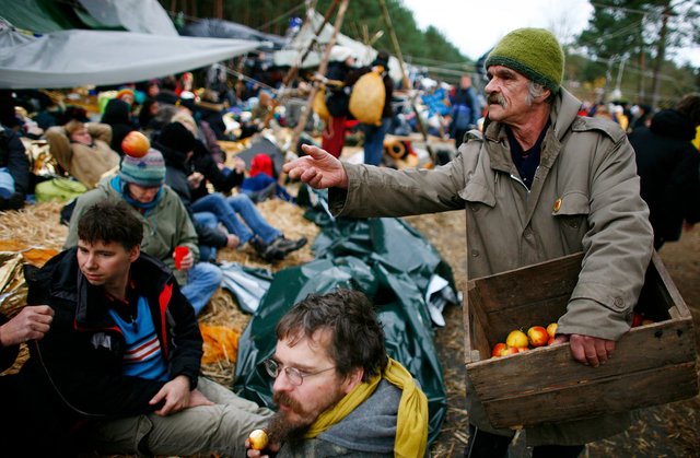 German Nuclear Waste Protest