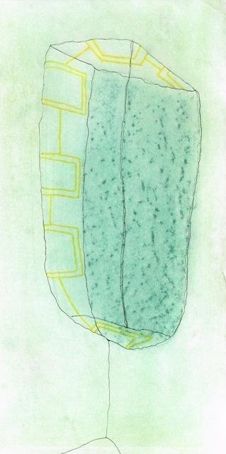 Zonder Titel, 2013  16,3 32,5 cm