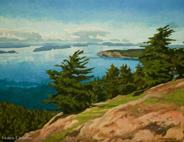 From the Top of the Turtlehead (Orcas Island to Canada)