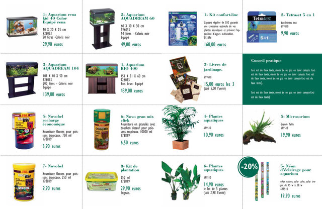 <font color="#aaa7a6">Guide animalerie, prospection (produits)</font>