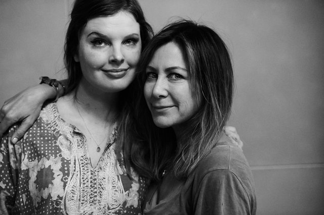 Miranda Lee Richards and Samatha Smith