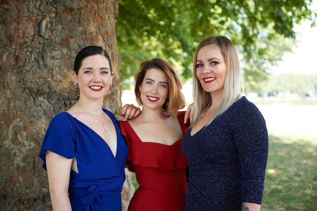 Bryony Purdue, Olivia Lewis and Katrin Yr