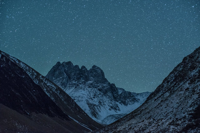 Chauki Massiv, Georgien