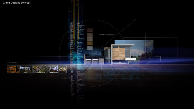 Grand Designs graphic sequence concept