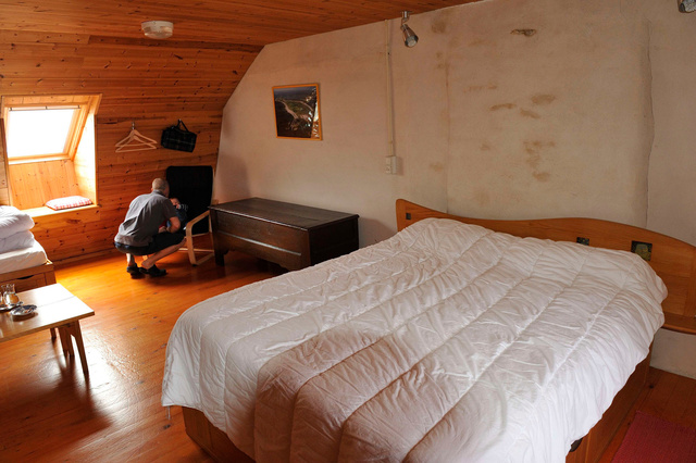Les chambres sont très confortables avec vue sur mer des deux côtés