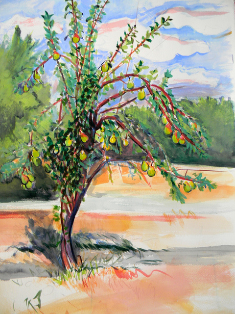 Bearing Fruit watercolor 2010 29x22.JPG