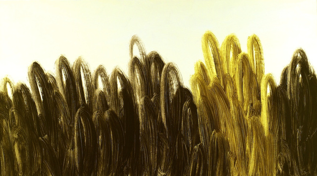 Grass Yellow and Browns over Soft Primrose, 2011.