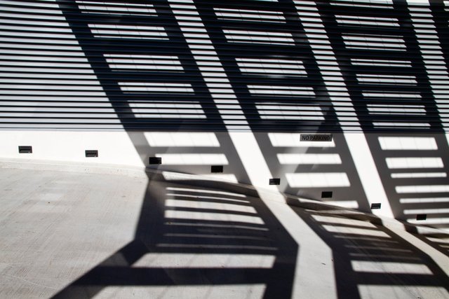 Driveway shadows. Camperdown, Australia