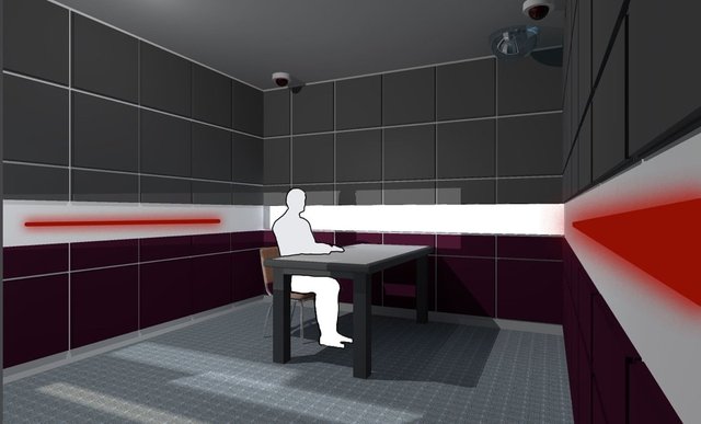 Concept Visual - Interrogation room