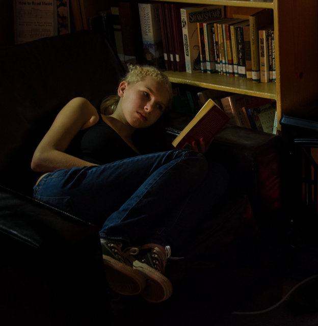 Absorbed.
