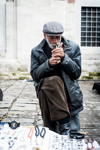 Peddler, Istanbul, Turkey 2014