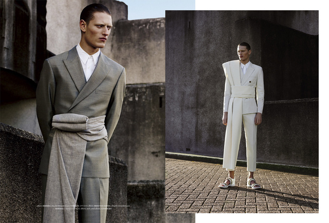Surface with Demi Matzen stylist Majid Karrouch
