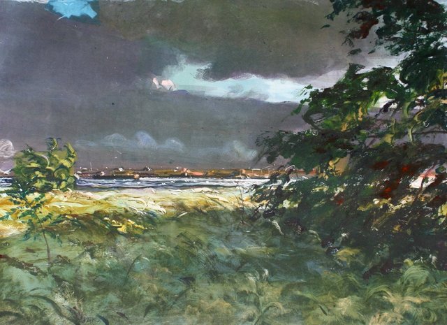 Autumn Storm 22 x 30"