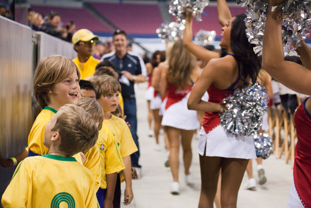 Brazil Stars vs FC Encino All Stars<br>6/16/2012 U8B Halftime Game<br>at Chivas vs Real Salt Lake