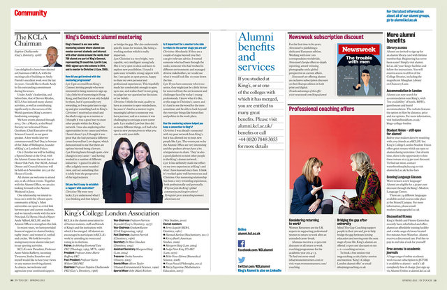 King's InTouch Spring 2015