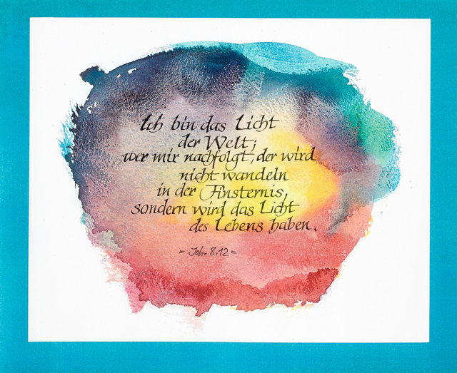 Ich bin das Licht der Welt