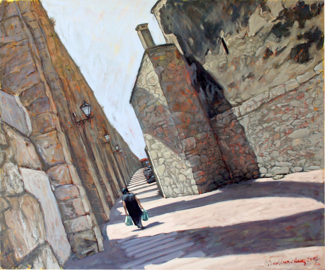 Vila do Conde II, 120x100 olej płótno 2007