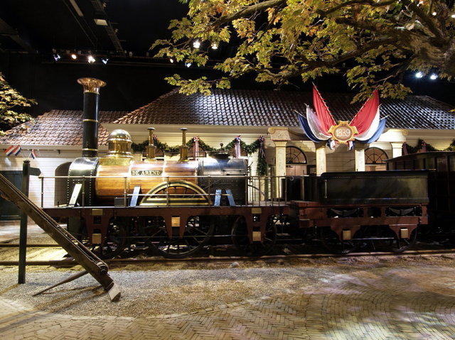 utrecht - spoorwegmuseum stoomlocomotief de arend