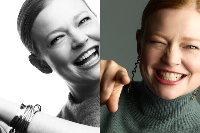 Stylist UK. Sarah Snook, 2025.