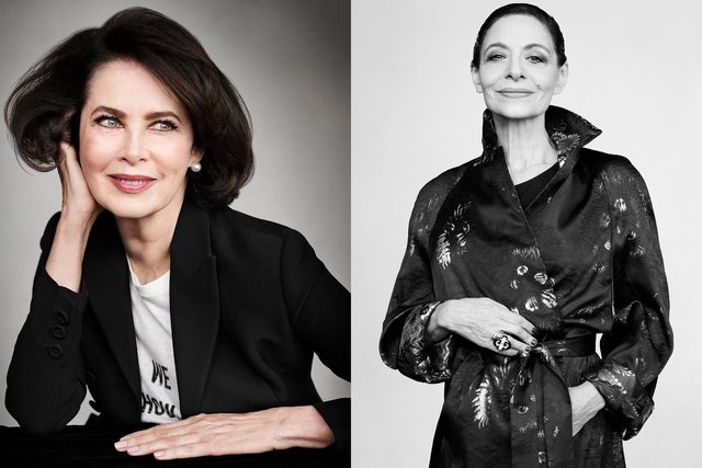 Town and Country. Dayle Haddon and Joan Juliet Buck. Beautiful Minds. May, 2017.
