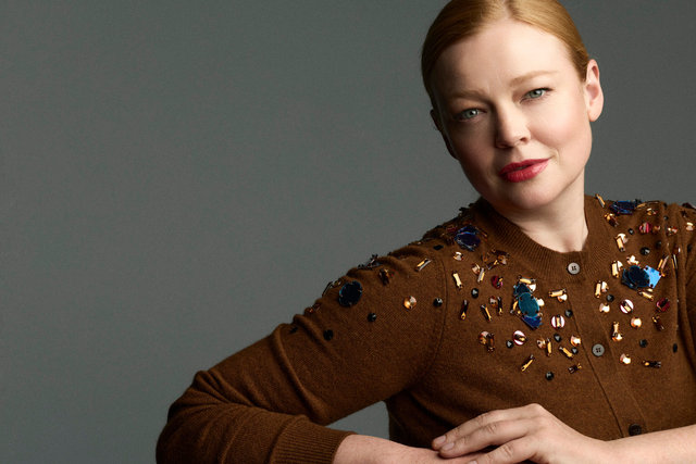 Stylist UK. Sarah Snook, 2025.