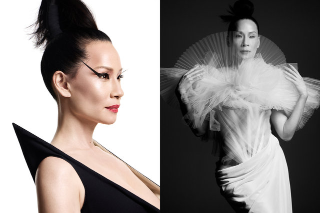 Lucy Liu. Vogue Singapore. November, 2024.