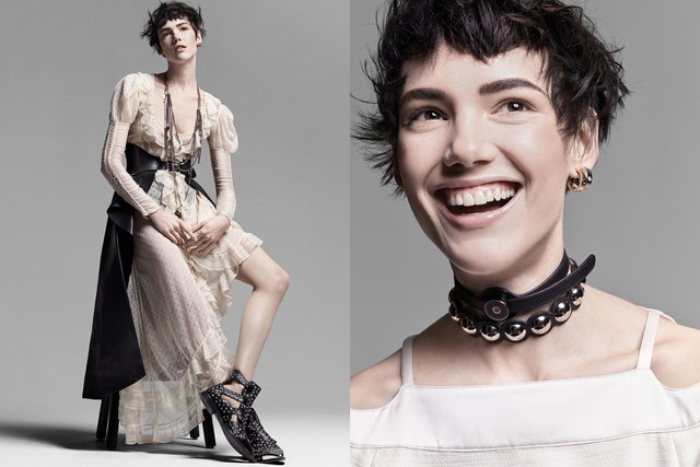 ELLE Italia. Anya Lyagoshina. January, 2019.