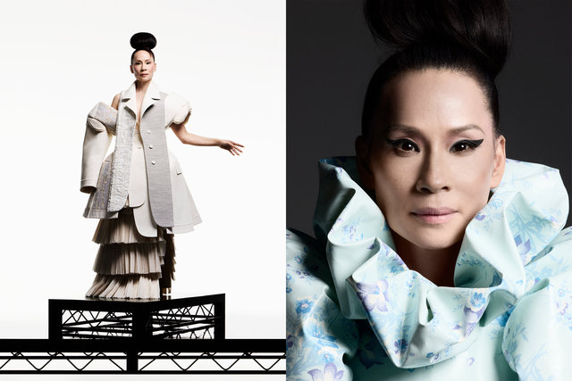 Lucy Liu. Vogue Singapore. November, 2024.