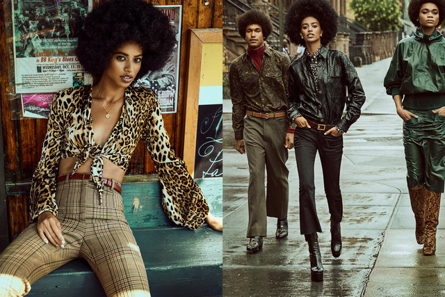 ELLE France. Jourdana Philips. December, 2018.