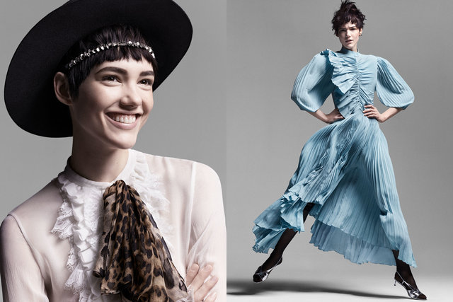 ELLE Italia. Anya Lyagoshina. January, 2019.