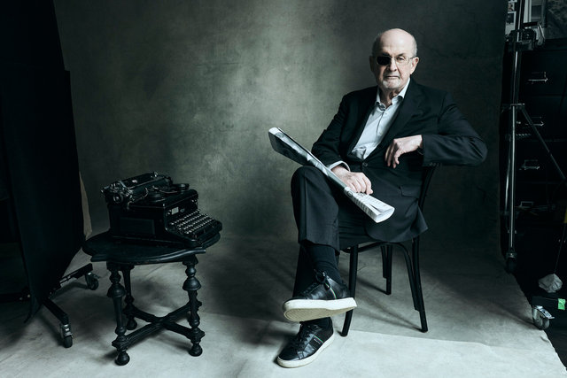Tatler UK. Salman Rushdie. December, 2025.