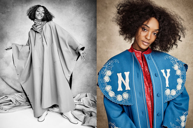 ELLE Italia. Jourdan Dunn. November, 2018.