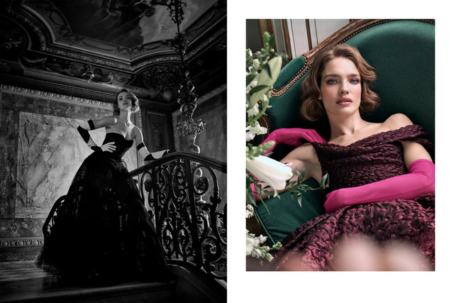 Natalia Vodianova. Dior. Hotel Marois Paris, 2019.