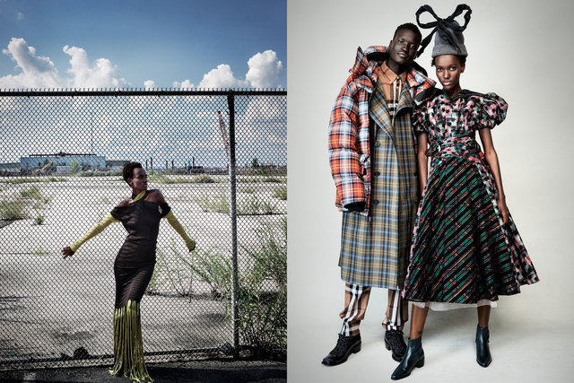 Grazia UK. Hereto Paul and Monywiir Deng Dharjang. September, 2020.