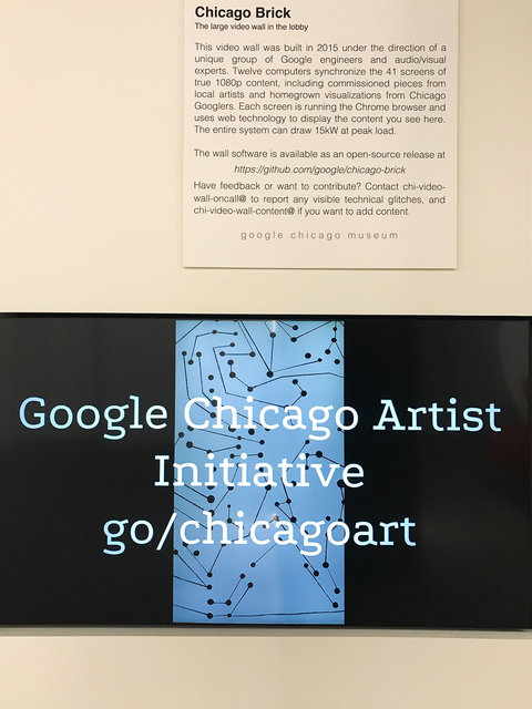 Google Chicago Artist Initiative, Chicago, IL 2017