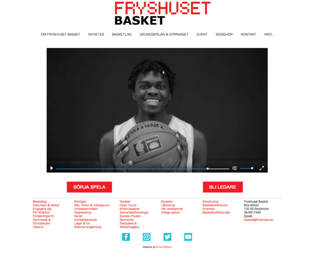 Client: Fryshuset basket