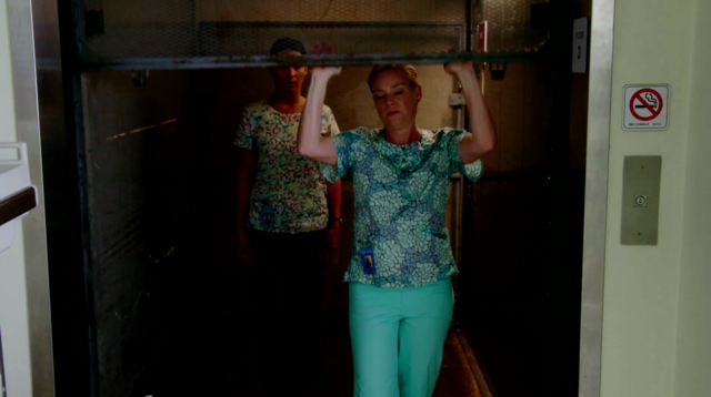 Nurses arrive at Main Patient Floor