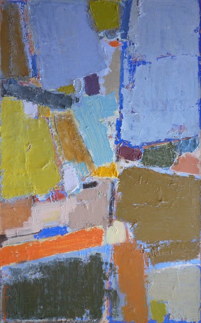 'Forming of the painting' 2016 / oil on canvas/ 120x75cm