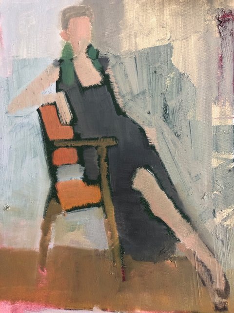 ‘Malgosia Bela. Life drawing’ (painting)