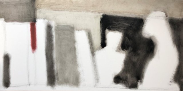‘ Bookshelf with Venus. White’