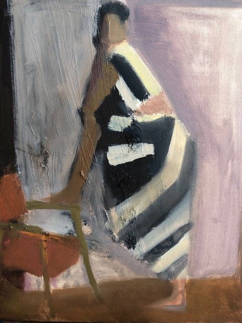 ‘Malgosia Bela'. Life drawing’ (painting)