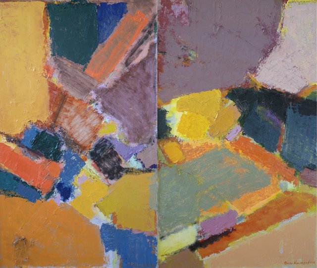 'Formation of the landscape I, II'