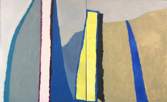 ‘Self determination. Regatta’ diptych