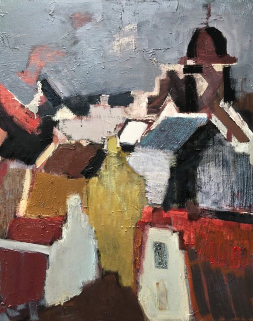 'London's Rooftops. Cadogan Hall. Grey'