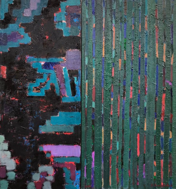 ‘ Heredity and variability IX,XI'  Diptych (War period)